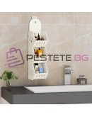 Стенна етажерка за окачване с 3 рафтове